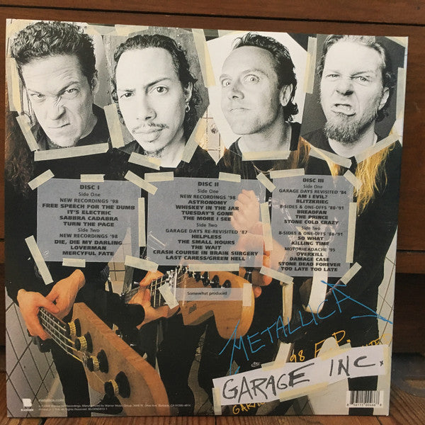 Metallica – Garage Inc. / DISCO TRIPLE (NUEVO, SELLADO) BOXV39