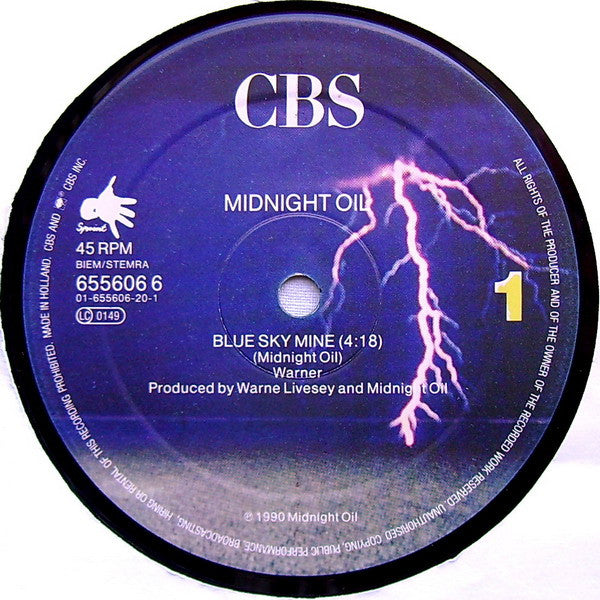 Midnight Oil – Blue Sky Mine (NM) BOX27