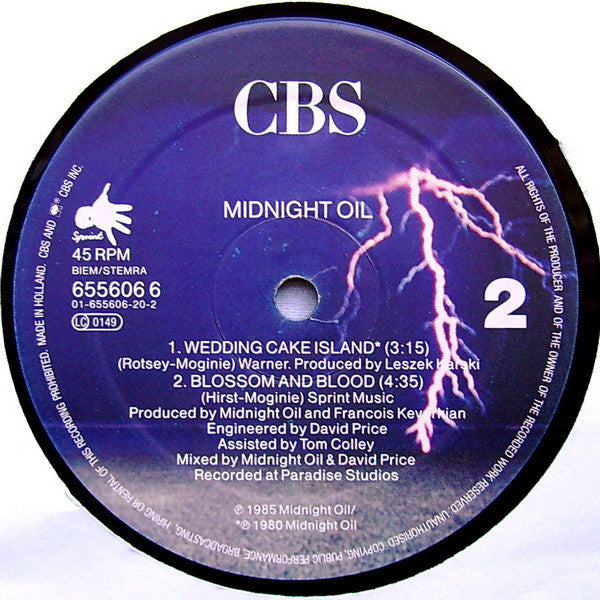 Midnight Oil – Blue Sky Mine (NM) BOX27