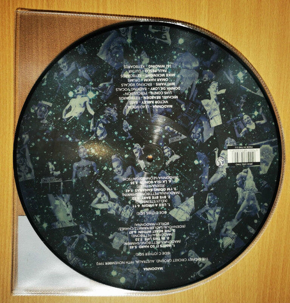 Madonna – The Girlie Show - Live (The Sydney Cricket Ground, Australia 19th November 1993) /DISCO DOBLE / PICTURE DISC / LIMITED EDITION (NUEVO, SELLADO) BOXV55