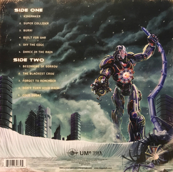 Megadeth – Super Collider (NUEVO, SELLADO) BOXV37