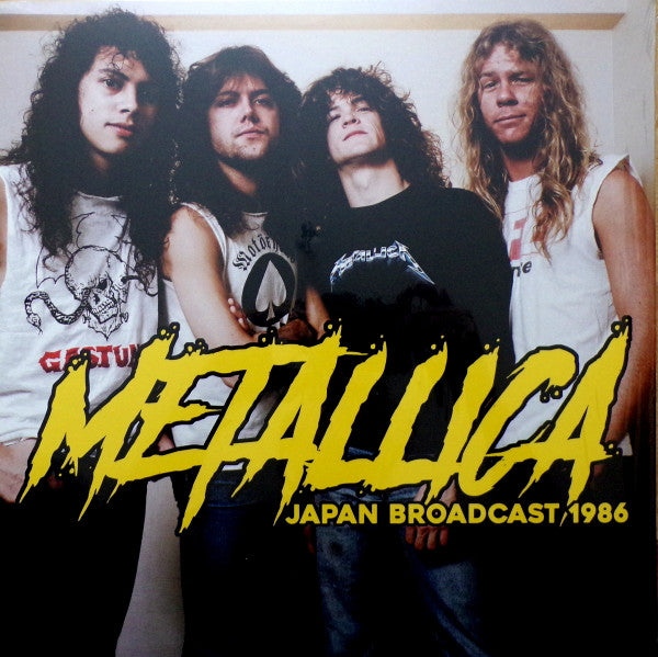 Metallica – Japan Broadcast 1986 / DISCO DOBLE (NUEVO, SELLADO) BOXV9