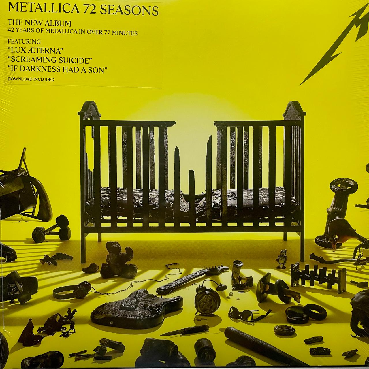Metallica – 72 Seasons / DISCO DOBLE (NUEVO, SELLADO) BOXV11