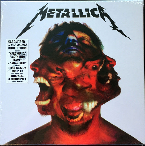 Metallica – Hardwired...To Self-Destruct (DELUXE EDITION) / DISCO TRIPLE + CD (NUEVO, SELLADO) BOXV9