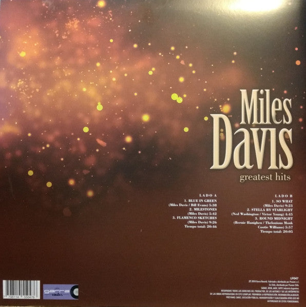 Miles Davis – Greatest Hits (NUEVO, SELLADO) BOXV13