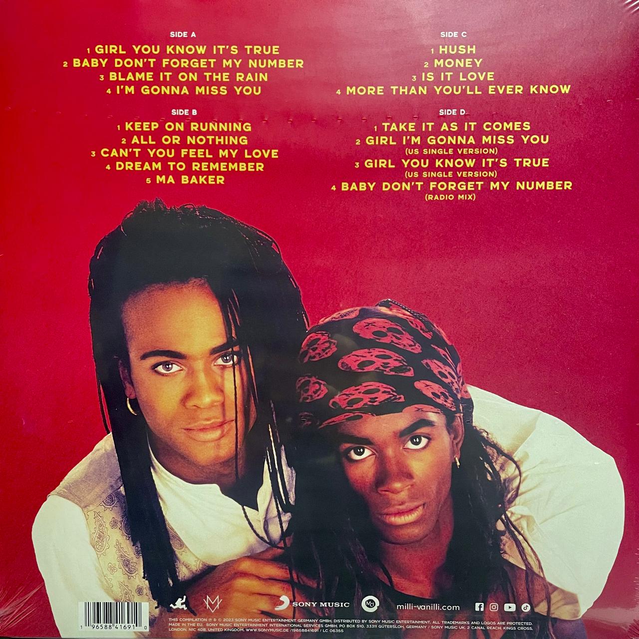 Milli Vanilli – The Best Of Milli Vanilli (35th Anniversary) / DISCO DOBLE (NUEVO, SELLADO) BOXV40