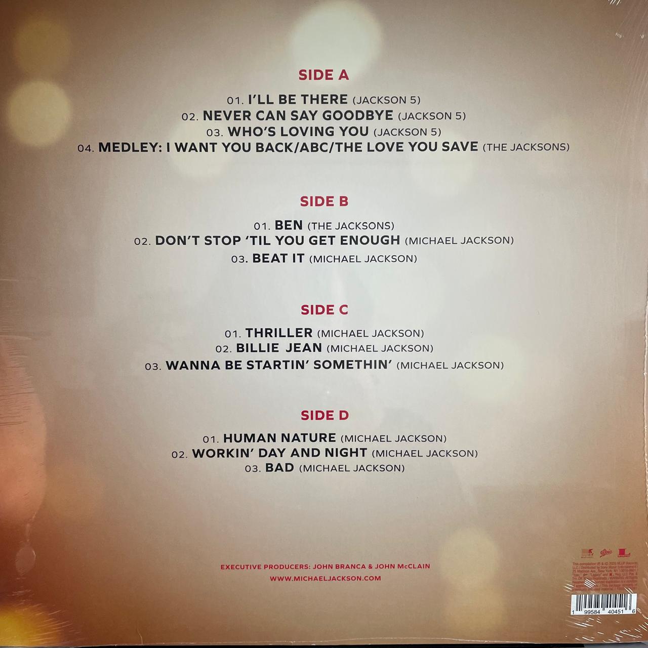 Michael Jackson – Michael (Songs From The Motion Picture) / DISCO DOBLE (NUEVO, SELLADO) BOXV42