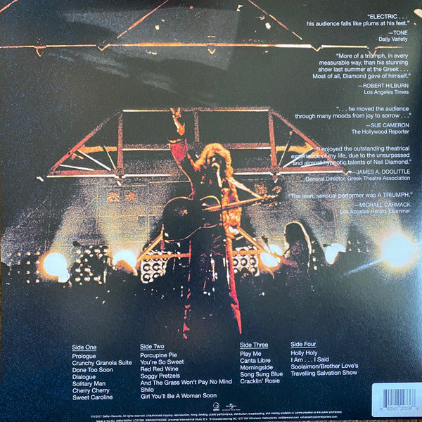 Neil Diamond – Hot August Night (Los Angeles) / DISCO DOBLE (NUEVO, SELLADO) BOXV42