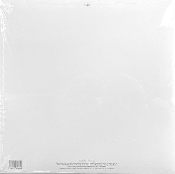 New Order – Substance / DISCO DOBLE (NUEVO, SELLADO) BOXV21