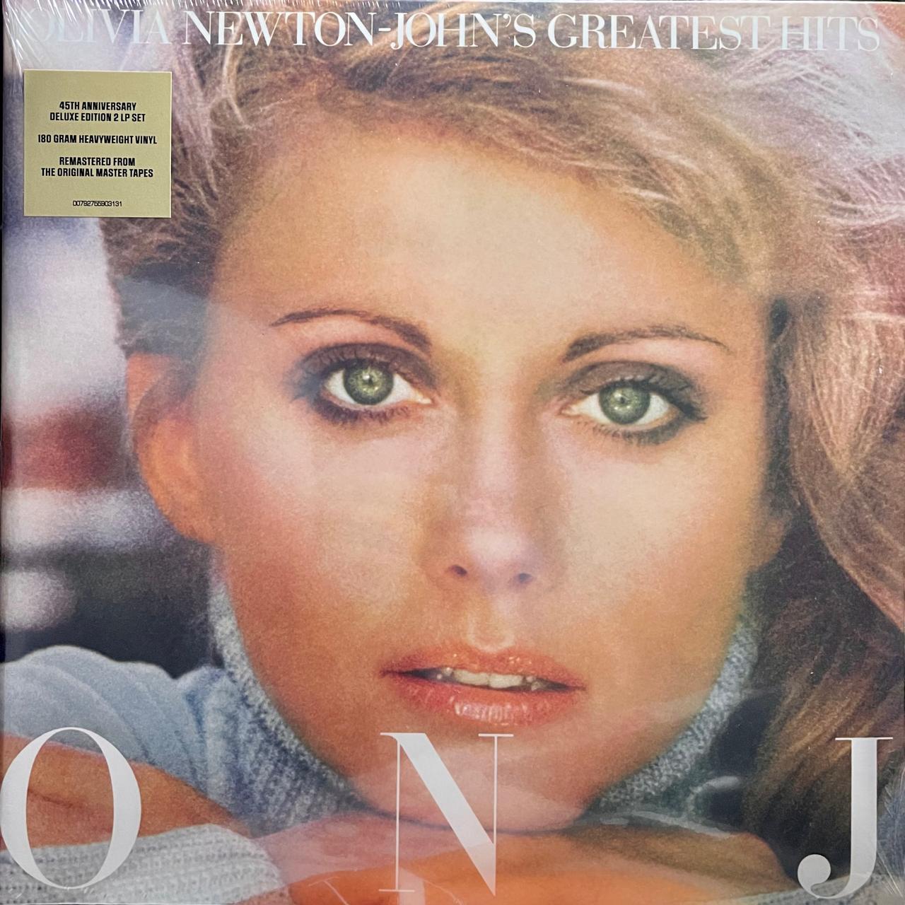 Olivia Newton-John – Greatest Hits - 45TH ANNIVERSARY / DISCO DOBLE (NUEVO, SELLADO) BOXV7