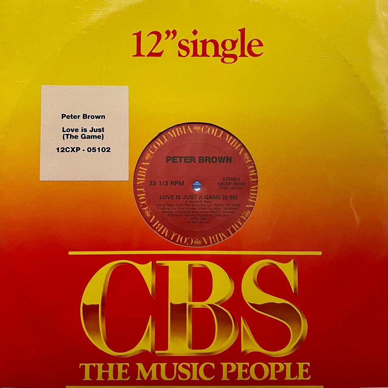 Peter Brown – Love Is Just The Game (NM, FUNDA VG+) BOX29