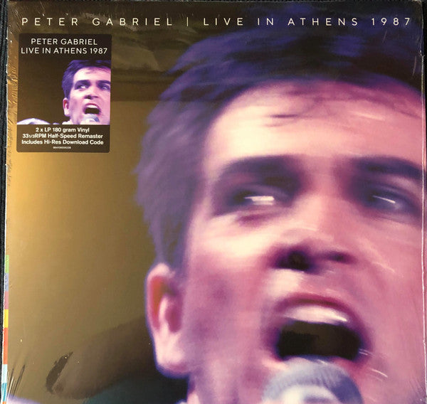 Peter Gabriel – Live In Athens 1987 / DISCO DOBLE (NUEVO, SELLADO) BOXV18