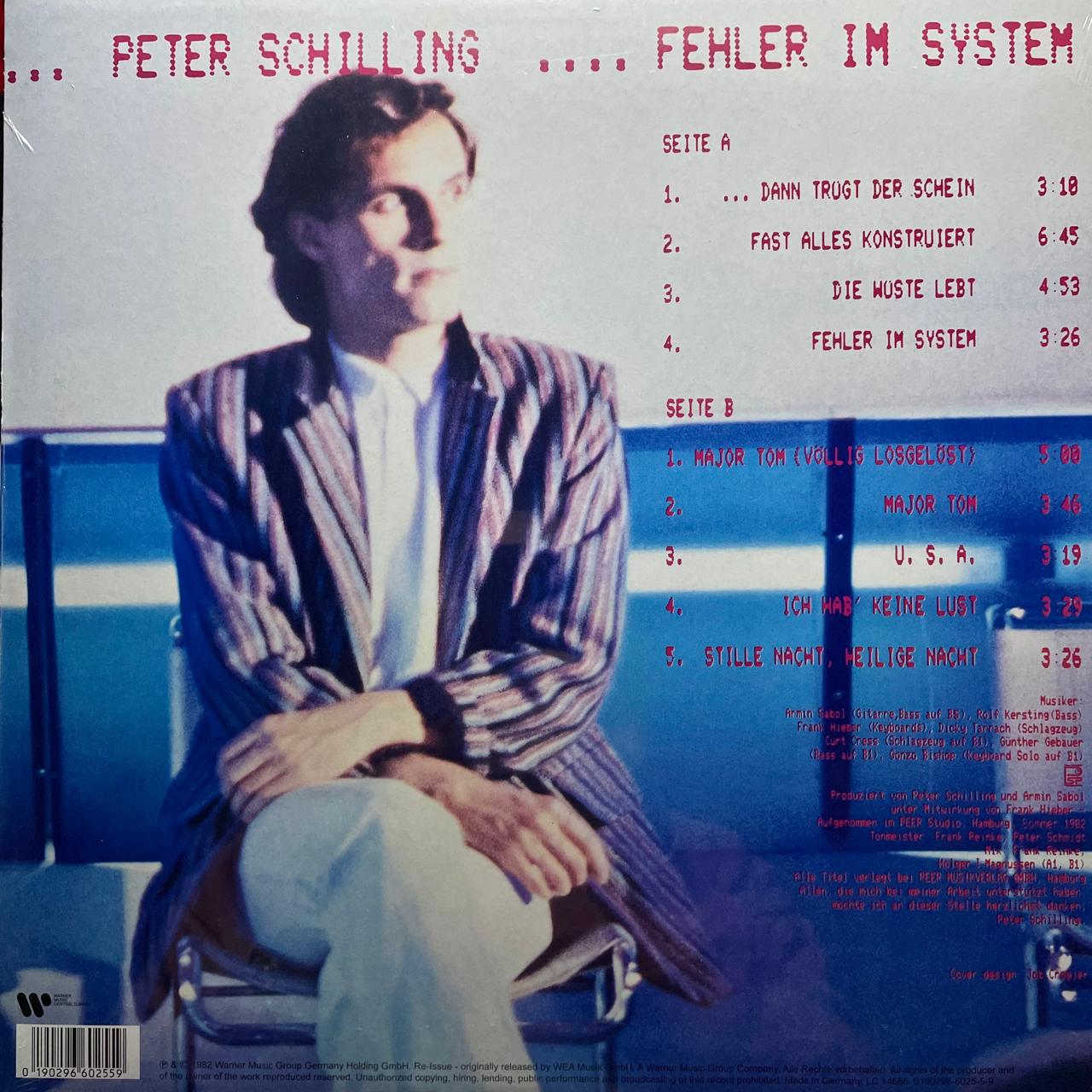Peter Schilling – Fehler Im System (NUEVO, SELLADO) BOXV16