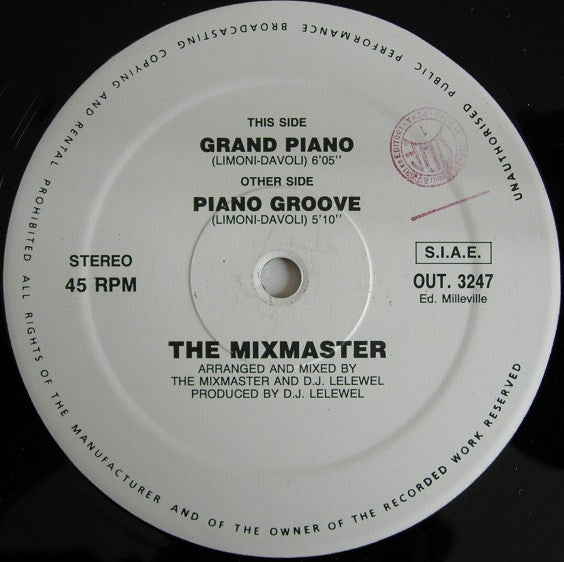 The Mixmaster – Grand Piano (NM) BOX7