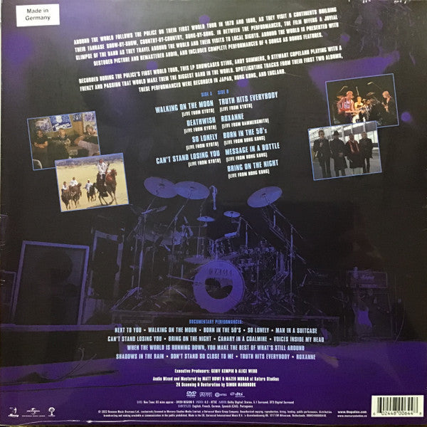 The Police – Around The World - Limited Edition DVD (Restored & Expanded) (NUEVO, SELLADO) BOXV32