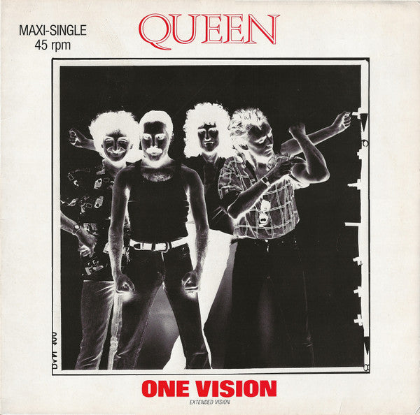 Queen – One Vision (Extended Vision) (NM, FUNDA VG+) BOX27