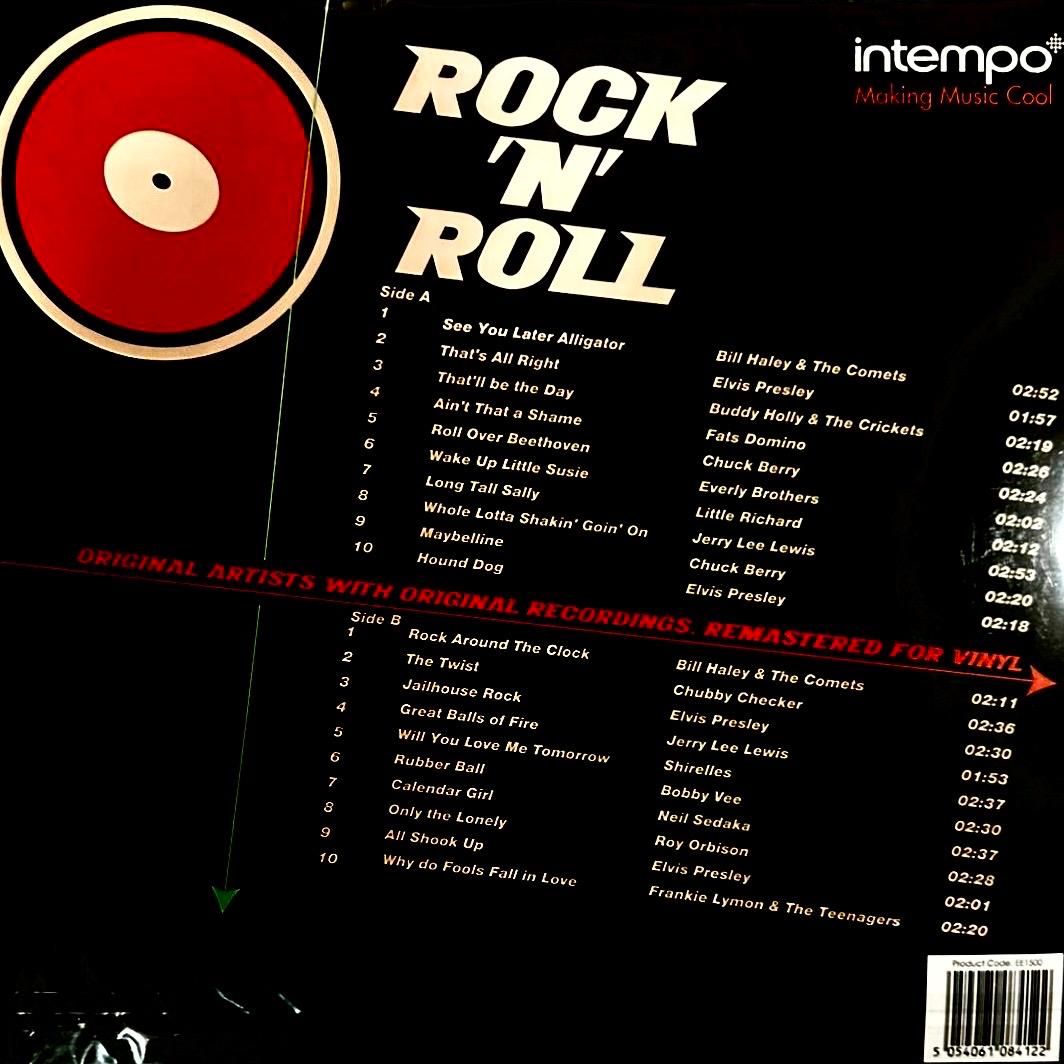 Various – Rock 'N' Roll Best Of The 50's (NUEVO, SELLADO) BOXV22