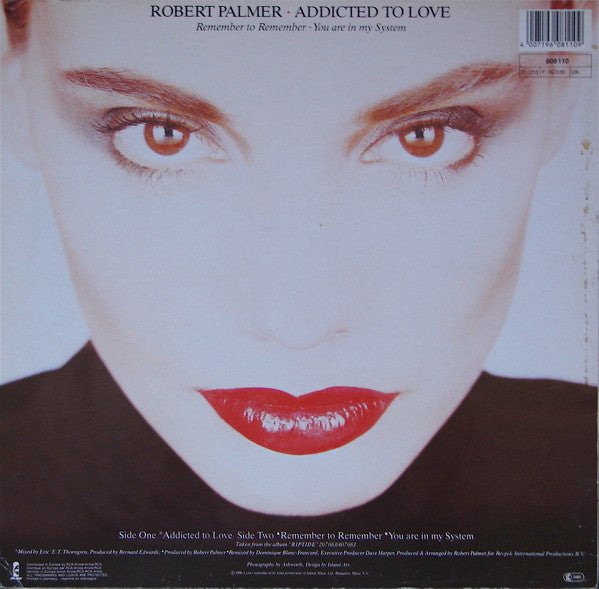 Robert Palmer – Addicted To Love (NM, FUNDA VG+) BOX27