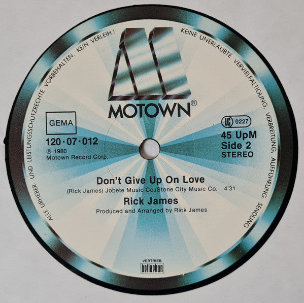 Rick James – Give It To Me Baby (NM, FUNDA VG+)