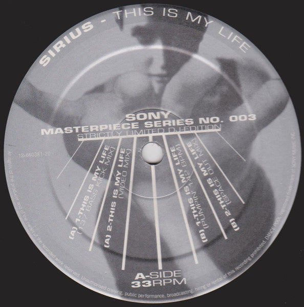 Sirius – This Is My Life (NM, FUNDA VG+) BOX7