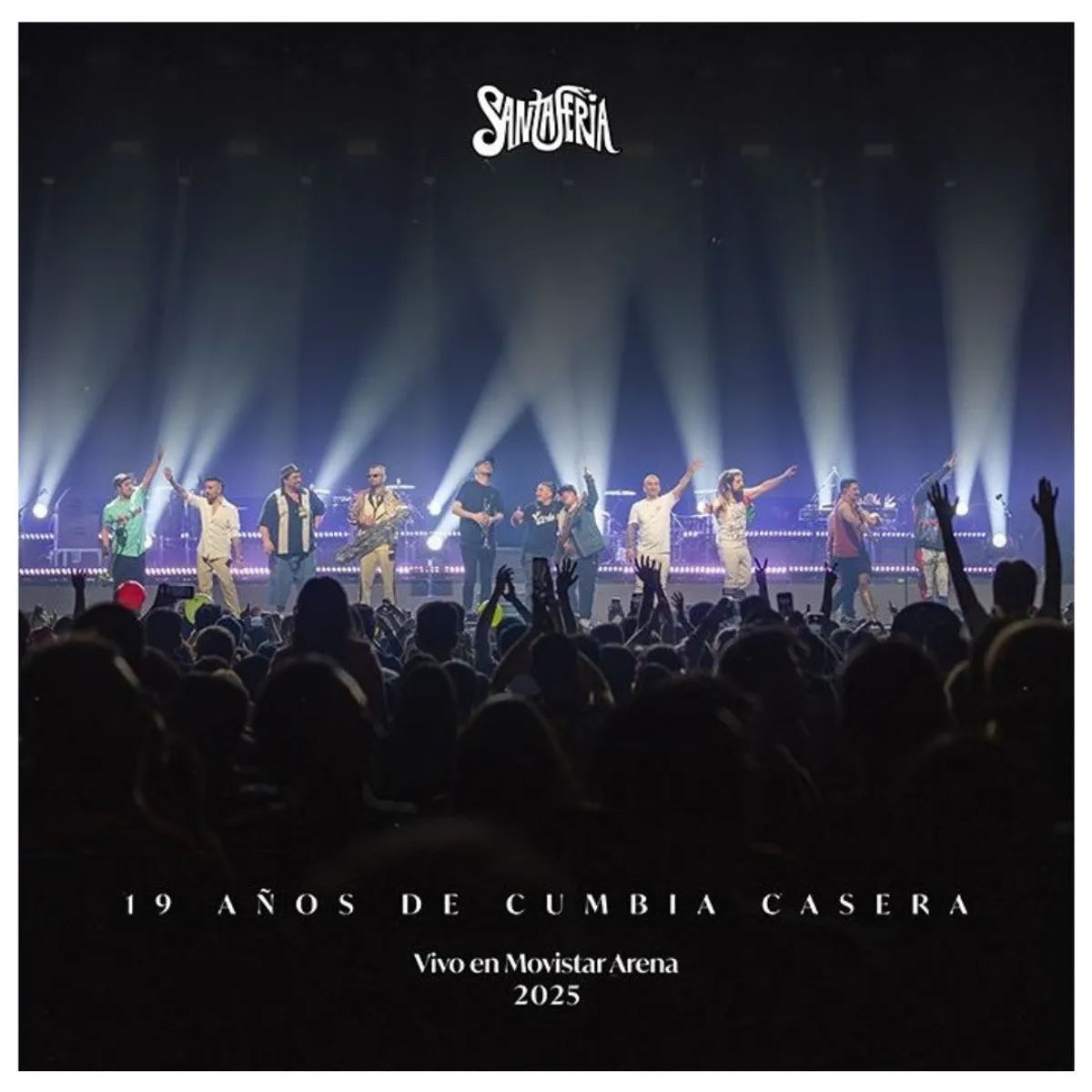 Santa Feria – 19 Años De Cumbia Casera [Vivo en Movistar Arena 2025] (NUEVO, SELLADO)