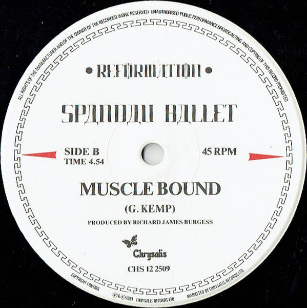Spandau Ballet – Glow (NM, FUNDA VG+) BOX25