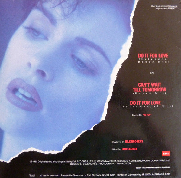 Sheena Easton – Do It For Love (NM, FUNDA VG+) BOX35