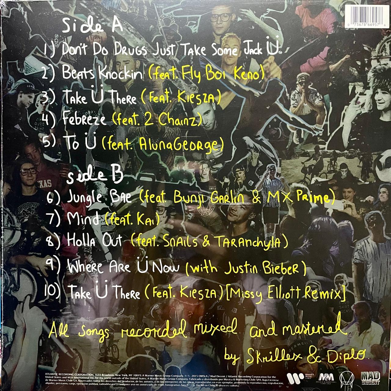 Jack Ü – Skrillex And Diplo Present Jack Ü (NUEVO, SELLADO) BOXV15