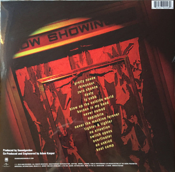 Soundgarden – Down On The Upside / DISCO DOBLE (NUEVO, SELLADO) BOXV13