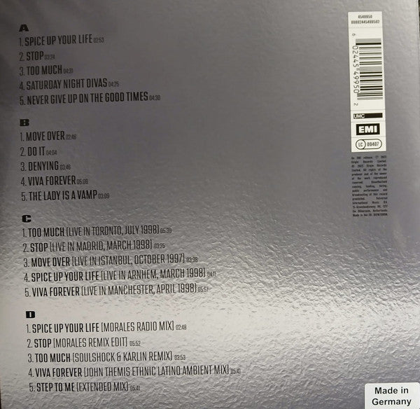 Spice Girls – Spiceworld 25 - LIMITED EDITION 25TH ANNIVERSARY / DISCO DOBLE (NUEVO, SELLADO) BOXV13