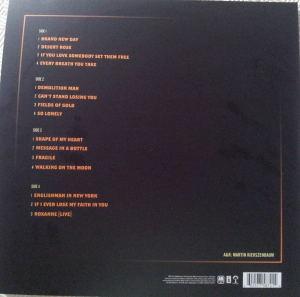 Sting – My Songs / DISCO DOBLE (NUEVO, SELLADO) BOXV14