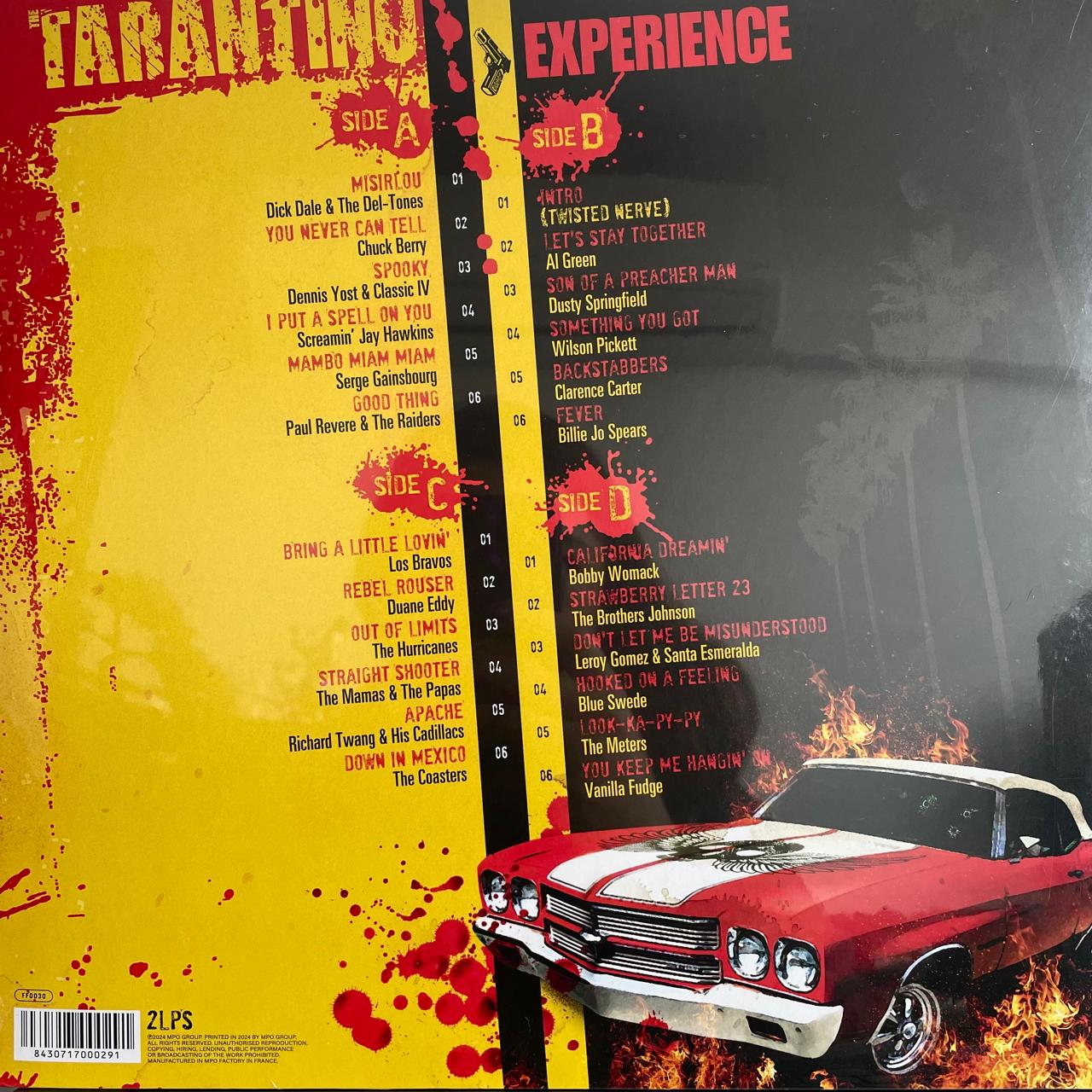 Various – The Tarantino Experience / DISCO DOBLE (NUEVO, SELLADO) BOXV49