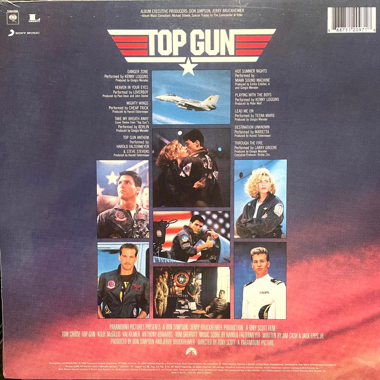 Various – Top Gun (Original Motion Picture Soundtrack) (NUEVO, SELLADO) BOXV41