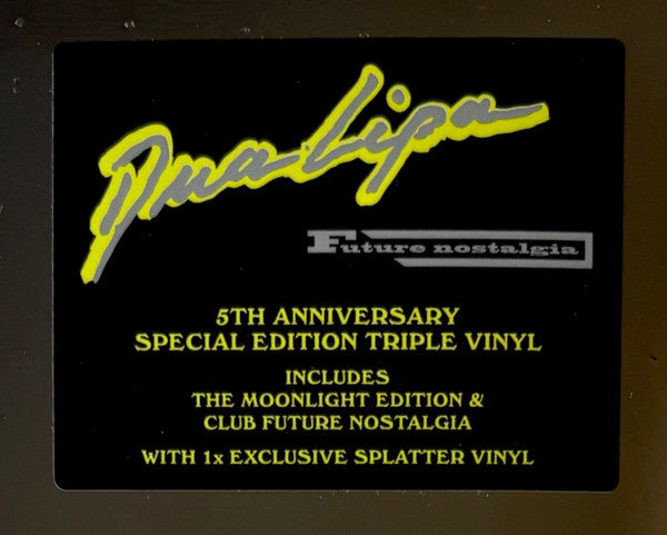 Dua Lipa – Future Nostalgia - 5th Anniversary Special Edition / DISCO TRIPLE (NUEVO, SELLADO) BOXV37