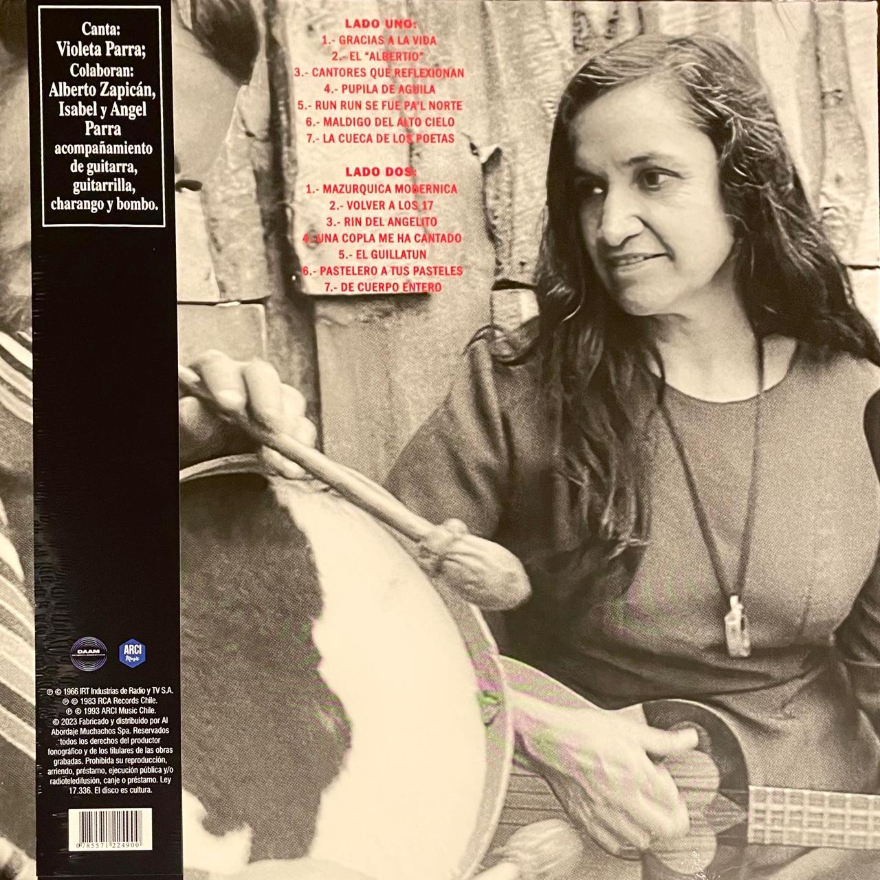 Violeta Parra – Las últimas composiciones de Violeta Parra (NUEVO, SELLADO) BOXV48