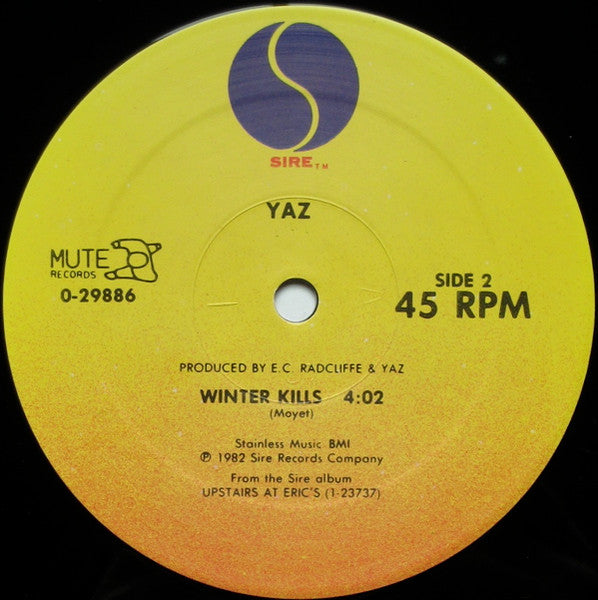 Yaz – Don't Go - Re-Mixes (VG+)
