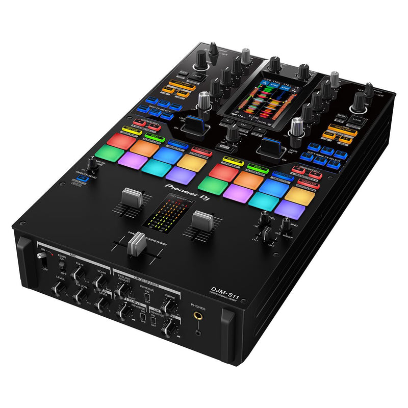 Pioneer DJM-S11 Mixer DJ para Serato DJ Pro (ENTREGA INMEDIATA INCLUYE 90 DÍAS POOL AUDIO Y VIDEO GRATIS)
