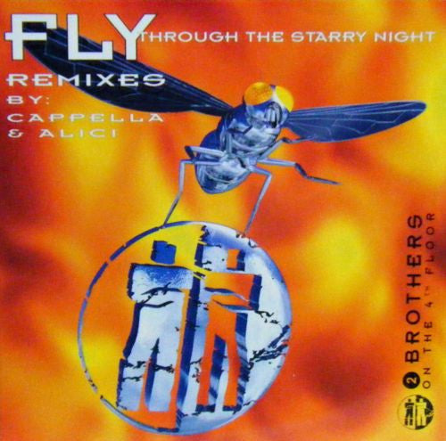 2 Brothers On The 4th Floor – Fly (Through The Starry Night) (The Remixes) (VG+, Funda Mint) Box7