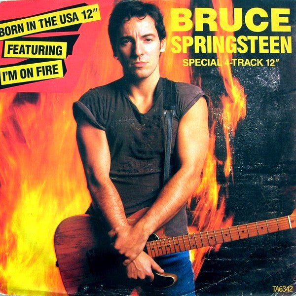 Bruce Springsteen ‎– I'm On Fire / Born In The USA (VG+) Box16