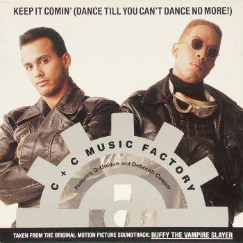 C&C Music Factory Featuring Q-Unique & Deborah Cooper ‎– Keep It Comin' (Dance Till You Can't Dance No More!) (VG+) Box4