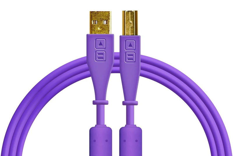 Cable USB-B a USB-A 1.5 Metros Lila Chroma DJTechtools