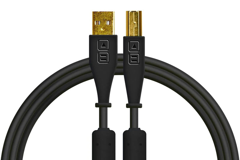 Cable USB-B a USB-A 1.5 Metros Negro Chroma DJTechtools