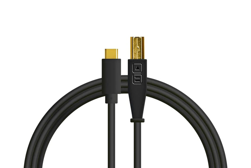 Cable USB-C a USB-B 1.5 Metros Negro Chroma DJTechtools