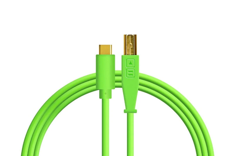Cable USB-C a USB-B 1.5 Metros Verde Chroma DJTechtools
