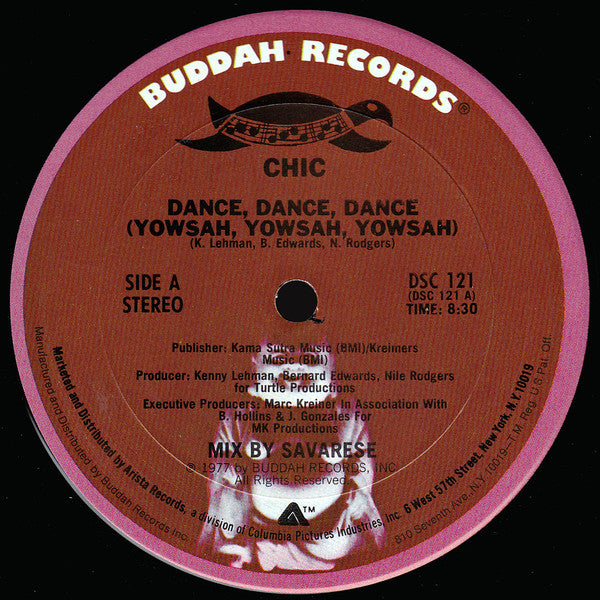 Chic ‎– Dance, Dance, Dance (Yowsah, Yowsah, Yowsah) (VG+, Funda Generic) Box9