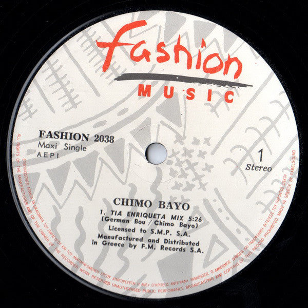 Chimo Bayo – La Tia Enriqueta (VG+) Box13