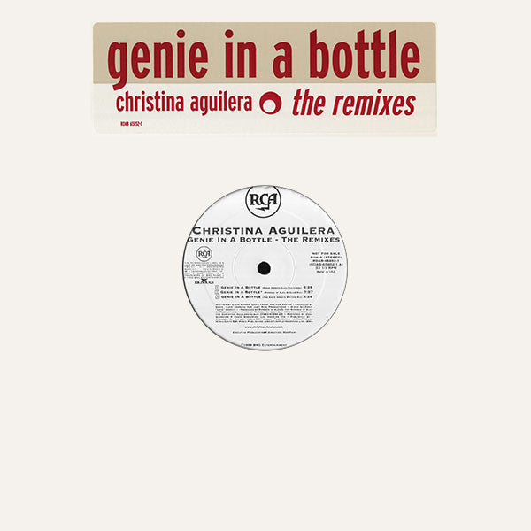 Christina Aguilera ‎– Genie In A Bottle (The Remixes) (NM, Funda Generic) Box29