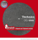 DR. SUZUKI X TECHNICS 12" SKRATCH SLIPMAT + SLIPSHEET (Precio por PAR)