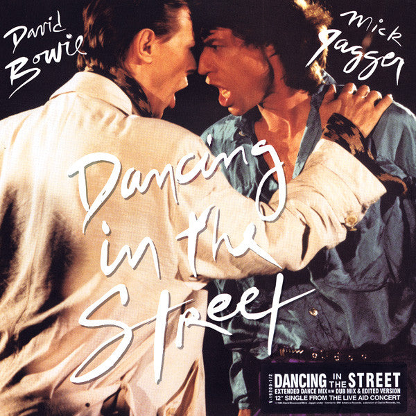 David Bowie and Mick Jagger – Dancing In The Street (VG+) Box12