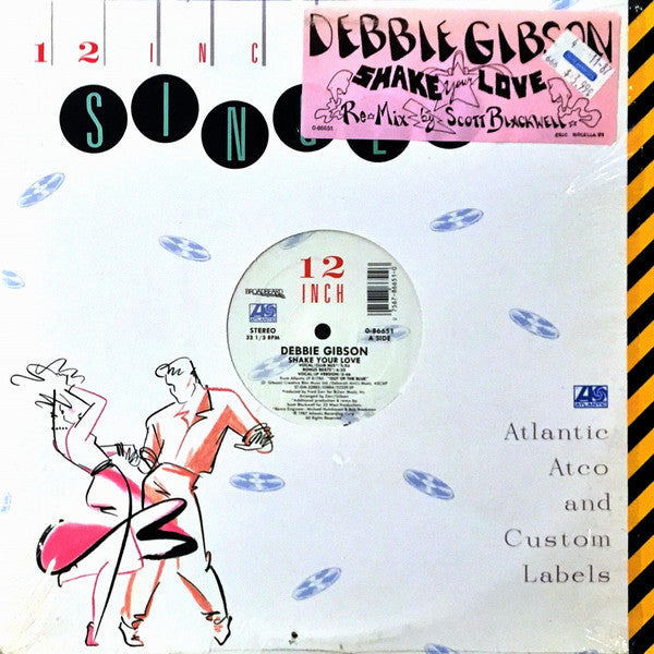 Debbie Gibson ‎– Shake Your Love (Remix By Scott Blackwell) (VG+, Funda Generic) Box8